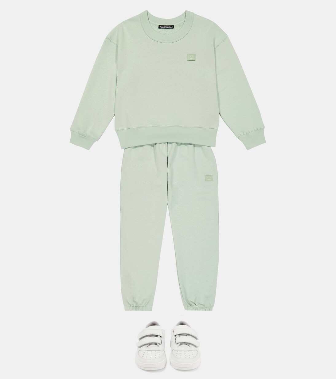 Felpa Mini Fairah Face in cotone | Acne Studios Kids