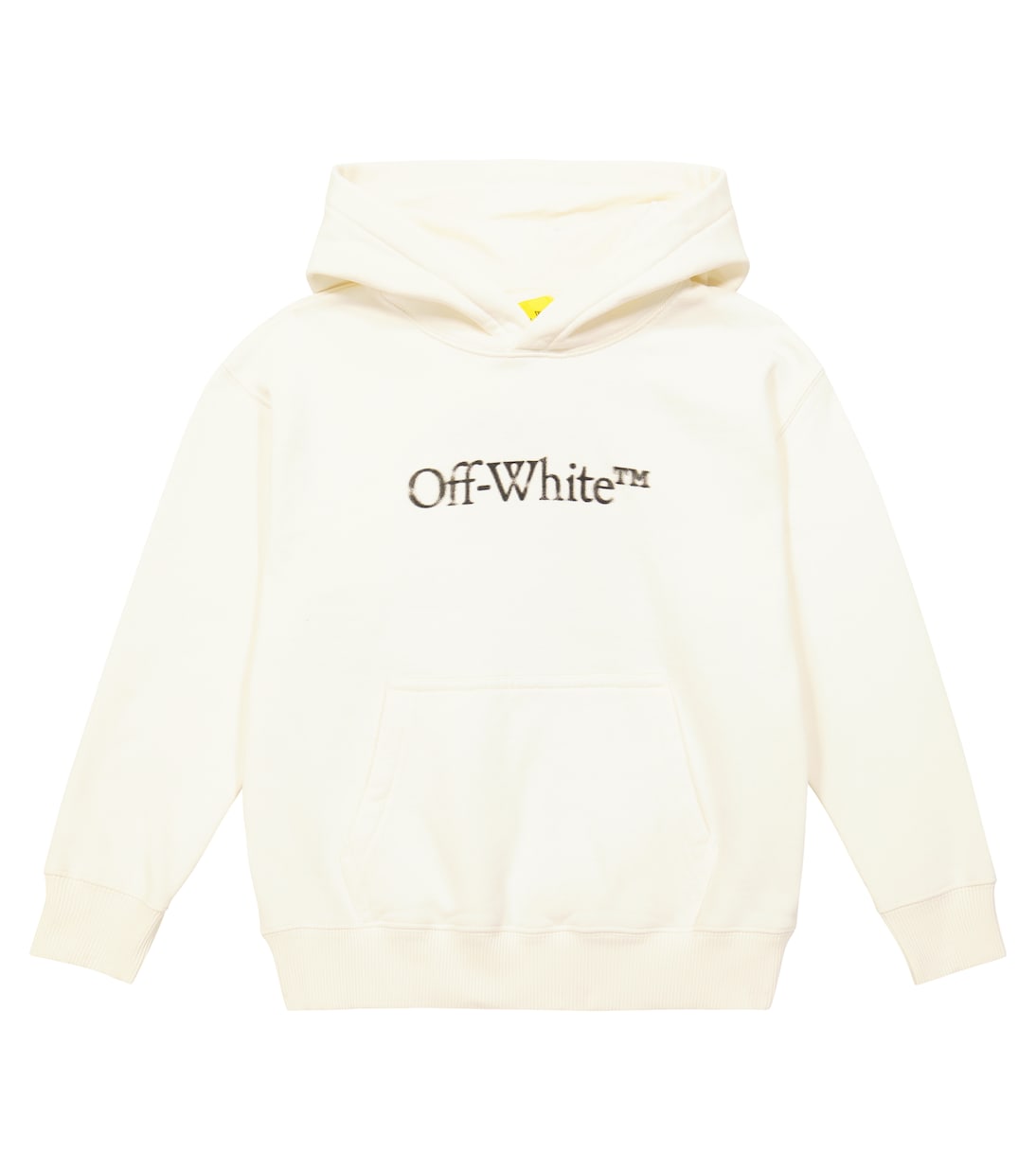 Felpa in jersey di cotone con cappuccio | Off-White Kids