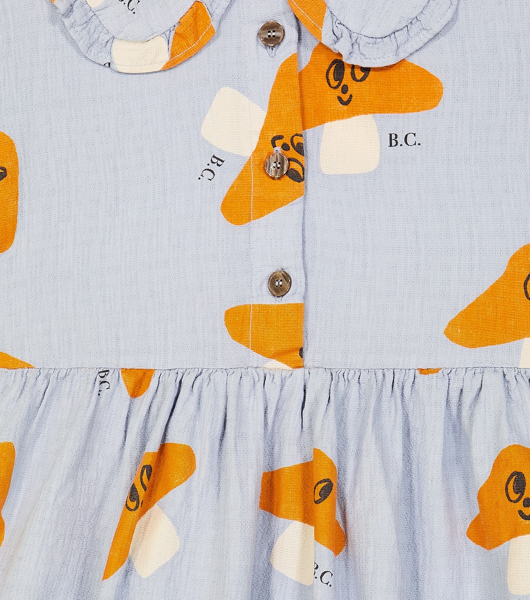 Vestido de algodón estampado | Bobo Choses