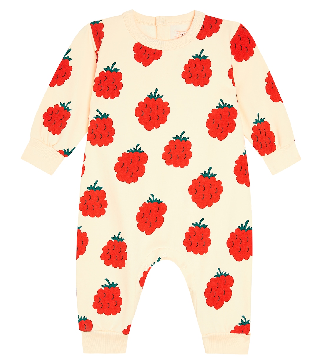 Baby - Jumpsuit corta Raspberries in jersey | Tinycottons