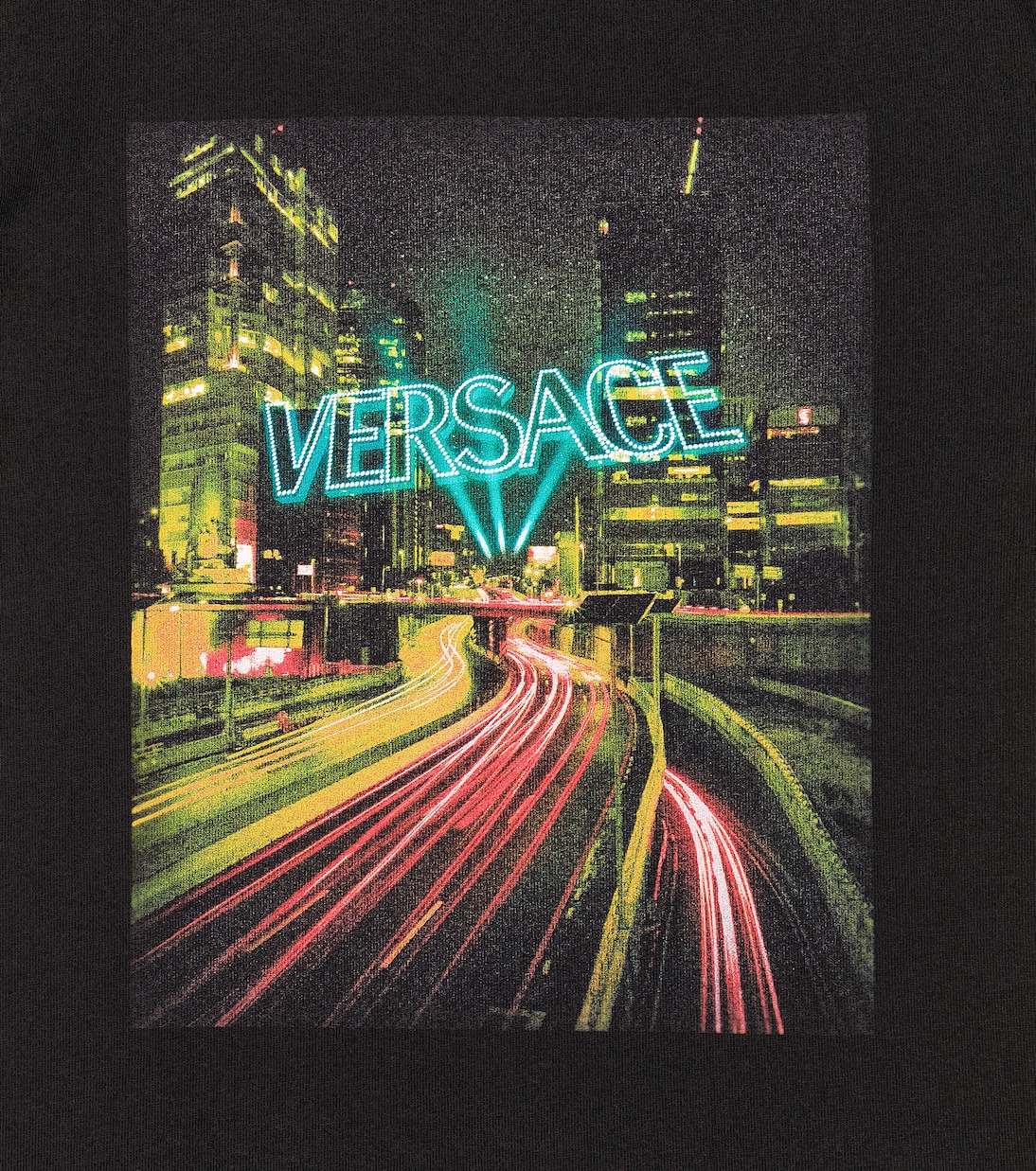프린트 코튼 저지 티셔츠 | Versace Kids