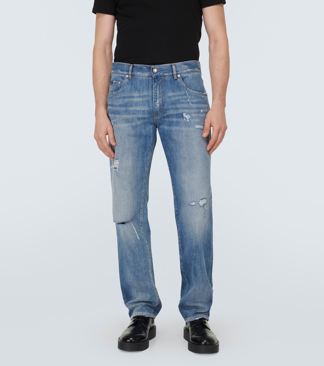 Jeans regular distressed | Dolce&Gabbana