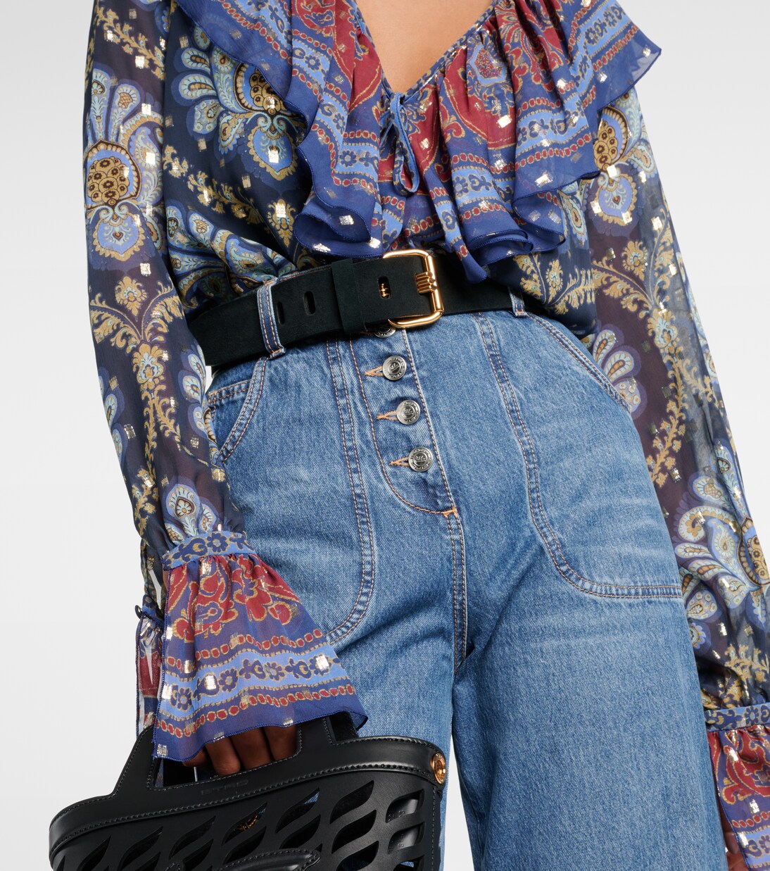 Ceinture en daim | Etro
