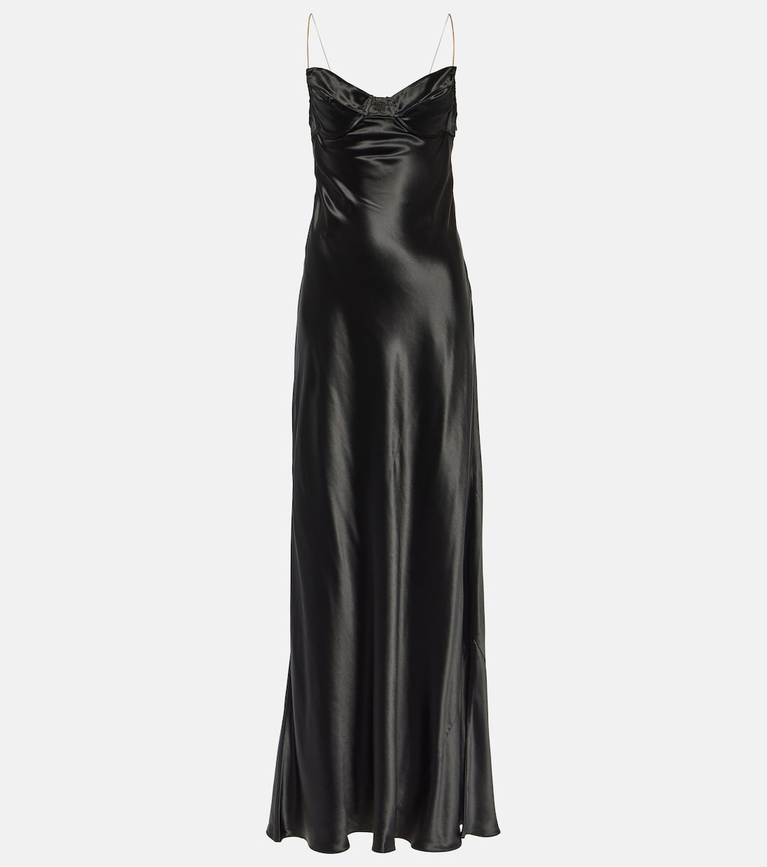 Robe aus Satin | Miu Miu
