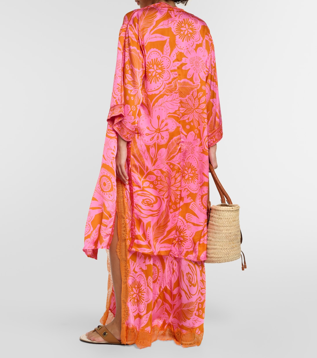 Erica floral kaftan | Poupette St Barth