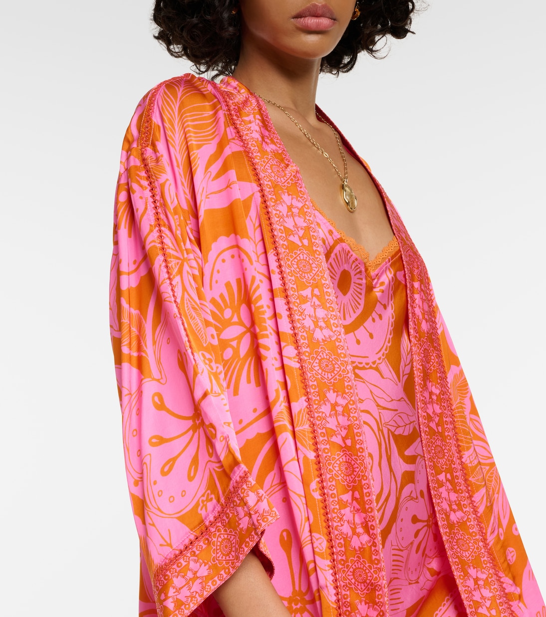 Erica floral kaftan | Poupette St Barth