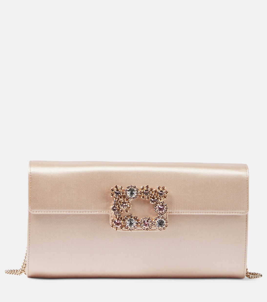 Sac en satin à ornements | Roger Vivier
