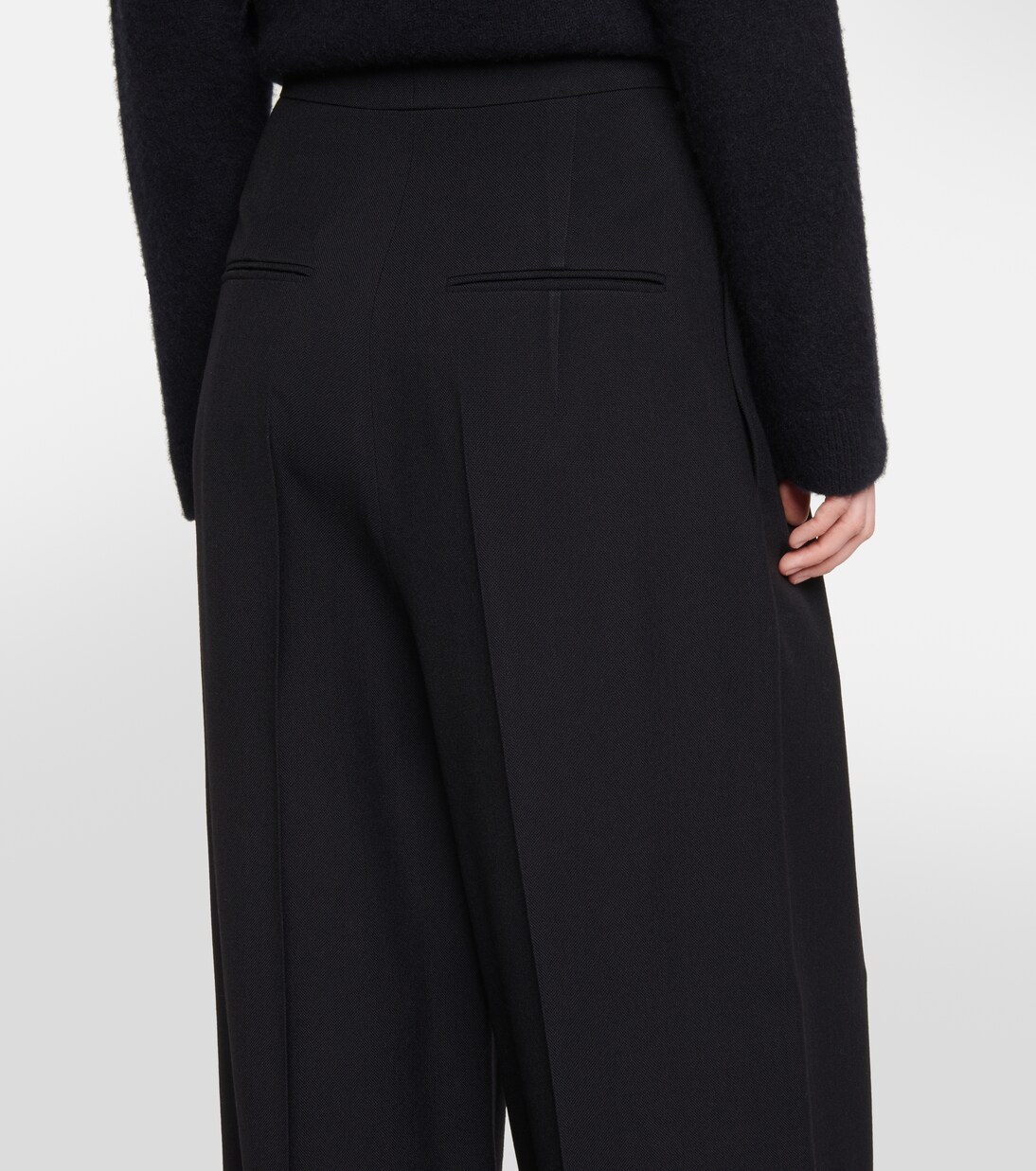 Weite High-Rise-Hose Crissi | The Row