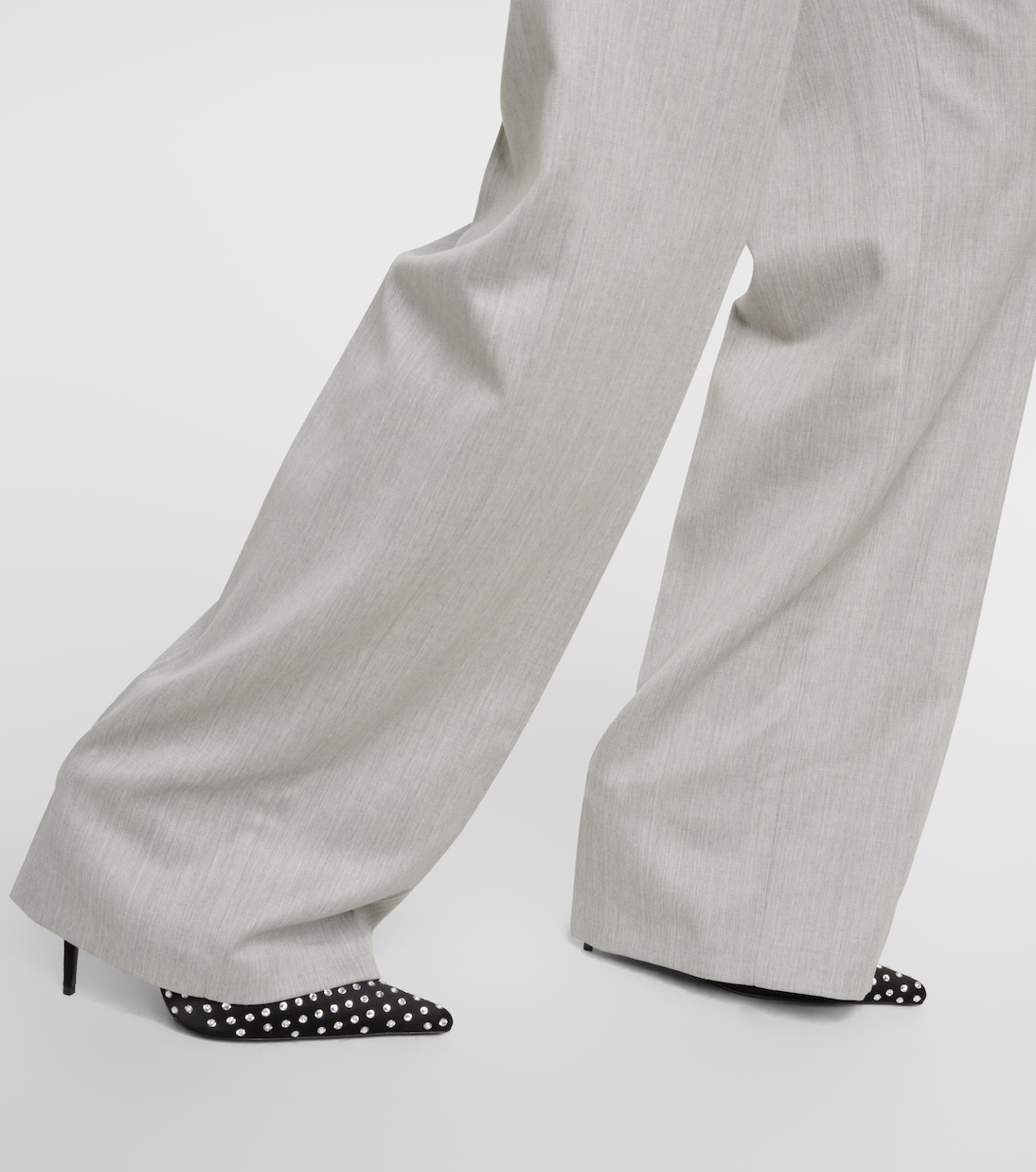 Mid-rise wool straight pants | Magda Butrym
