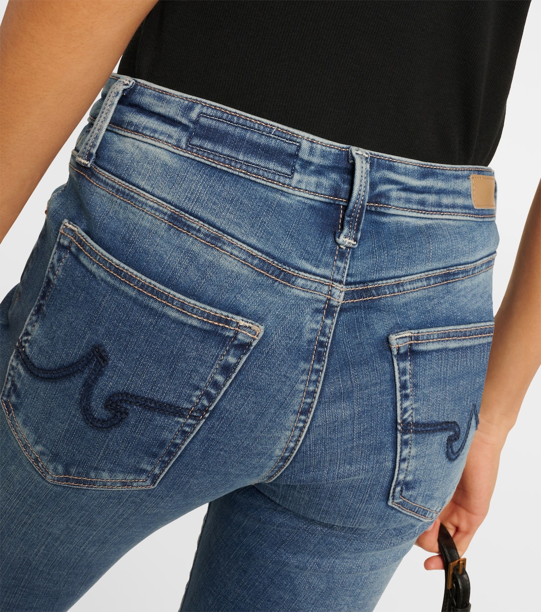 Jeans Jodi cropped de tiro medio  | AG Jeans
