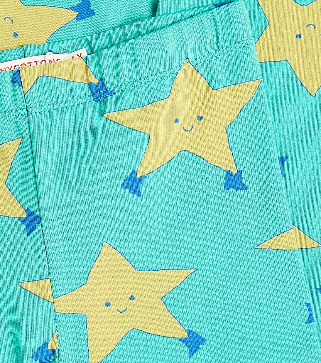 Dancing Stars cotton-blend leggings | Tinycottons