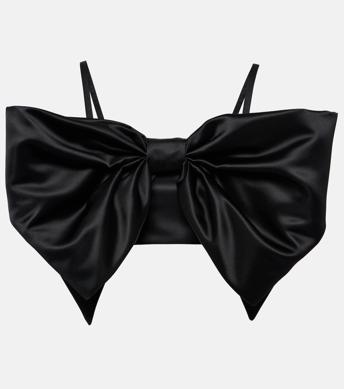 Duchess bow-detail satin bralette | Nina Ricci