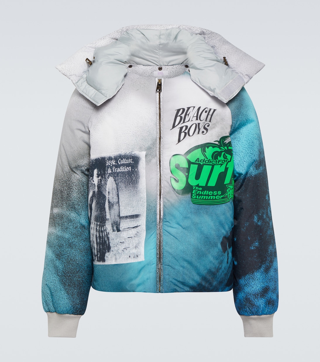 Printed puffer jacket | ERL