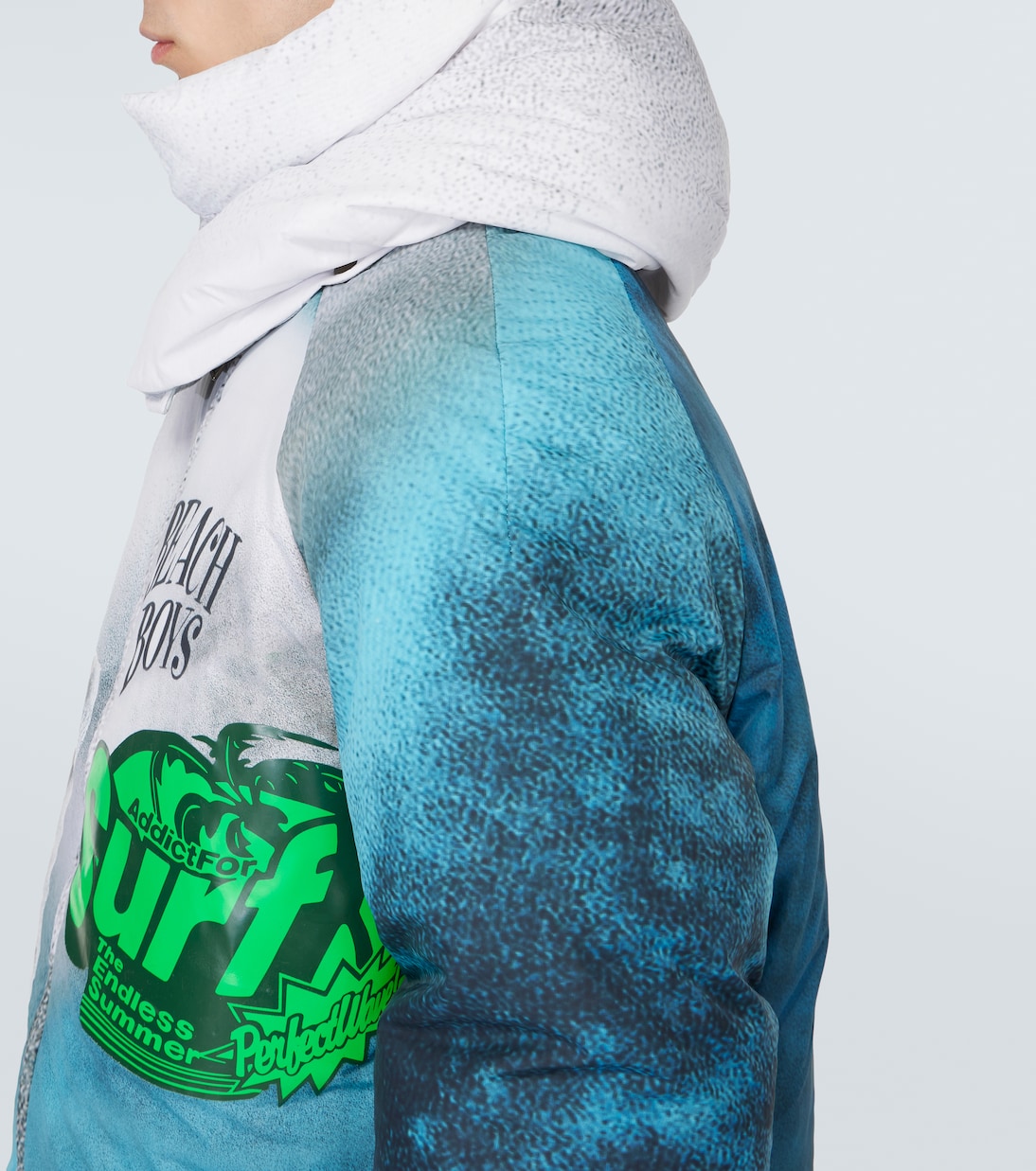 Printed puffer jacket | ERL