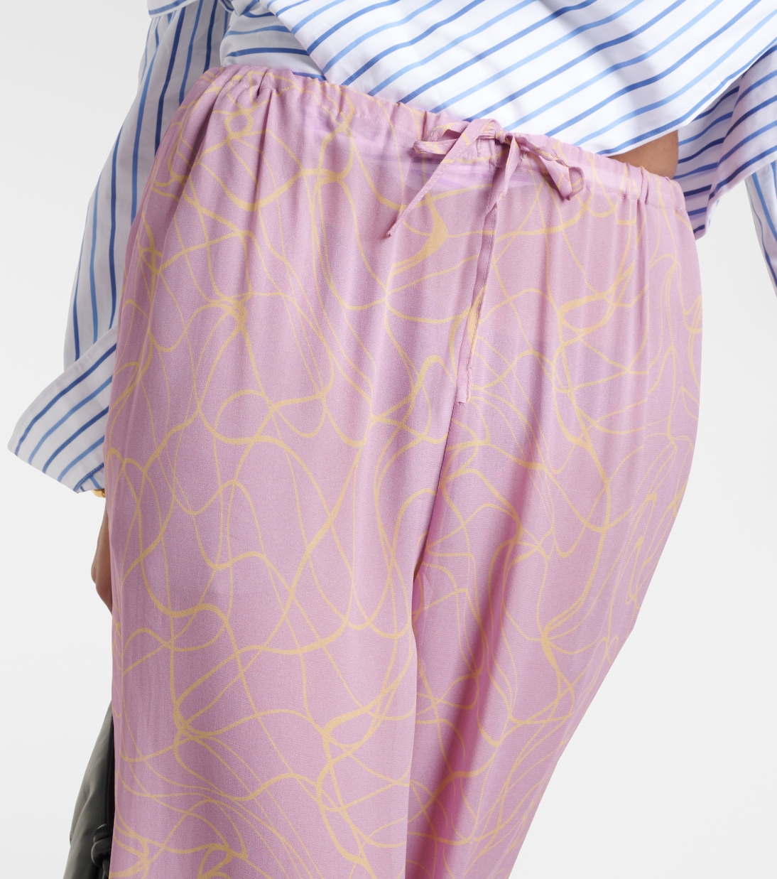 Bedruckte Weite Hose | Dries Van Noten