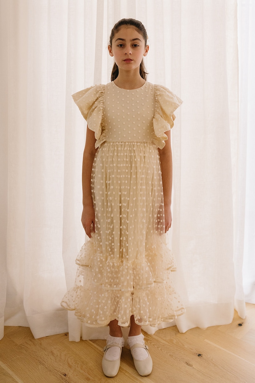 Besticktes Kleid aus Tüll | Petite Amalie  