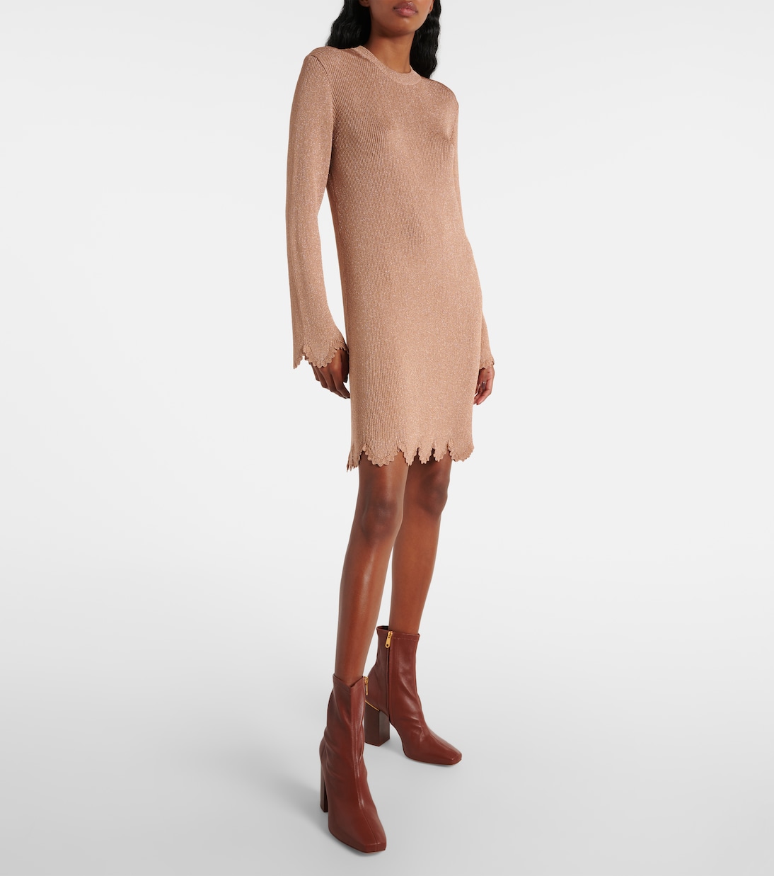 Ankle Boots Ambre aus Leder | Chloé