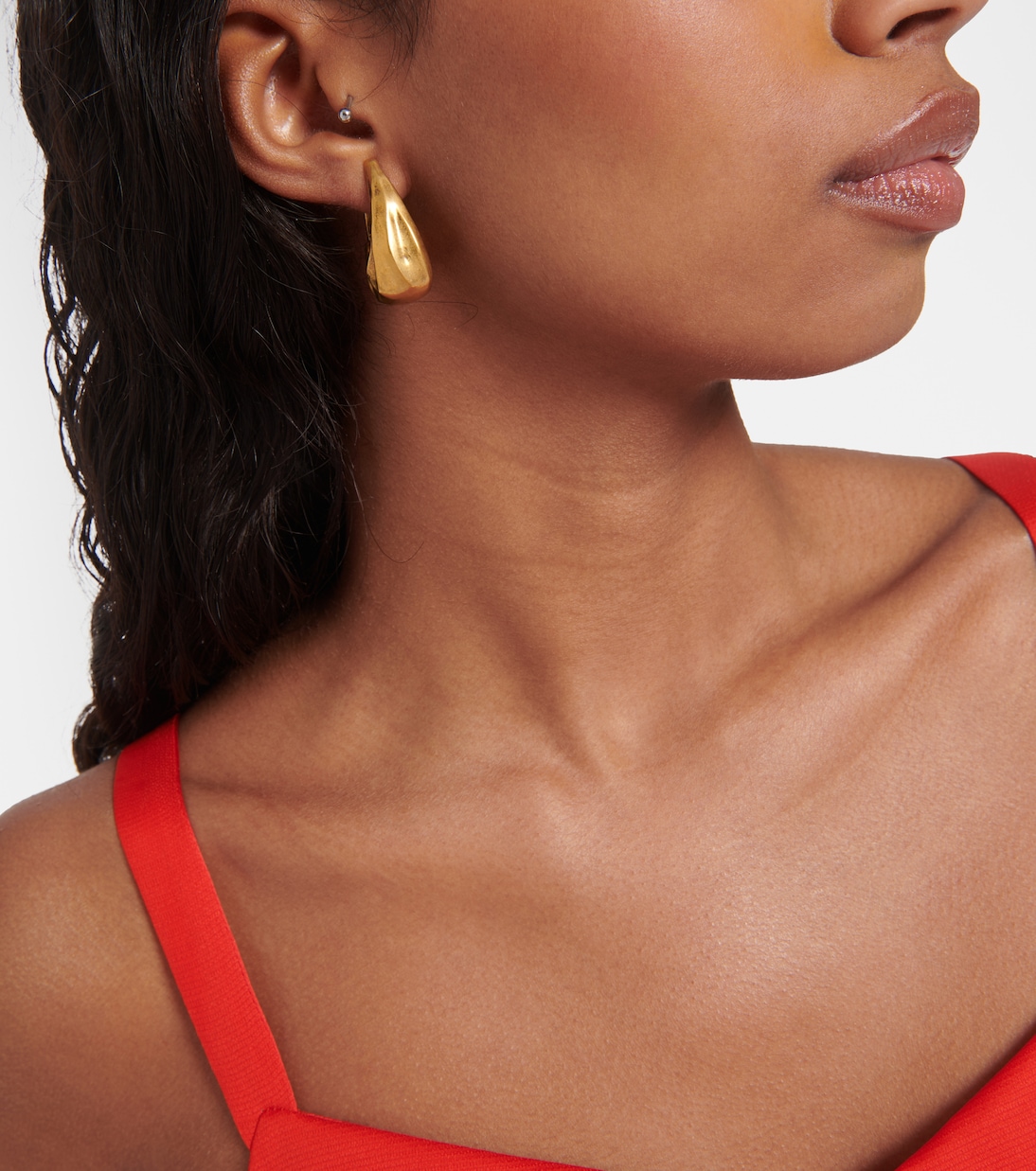 Boucles d’oreilles Olivia Small en plaqué or 18 ct | Khaite