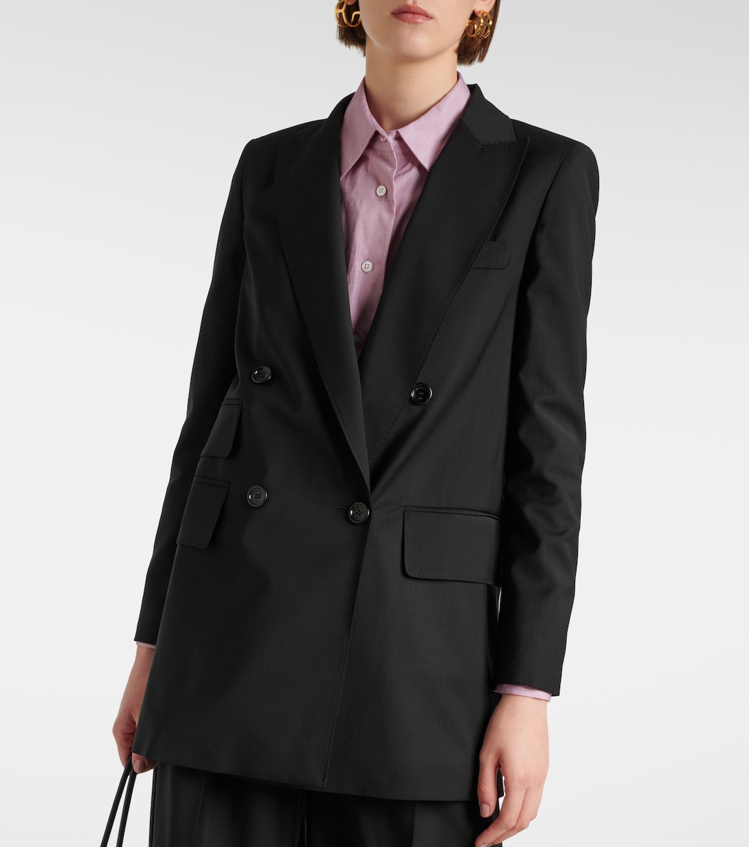 Blazer Nebbie en laine vierge | Max Mara
