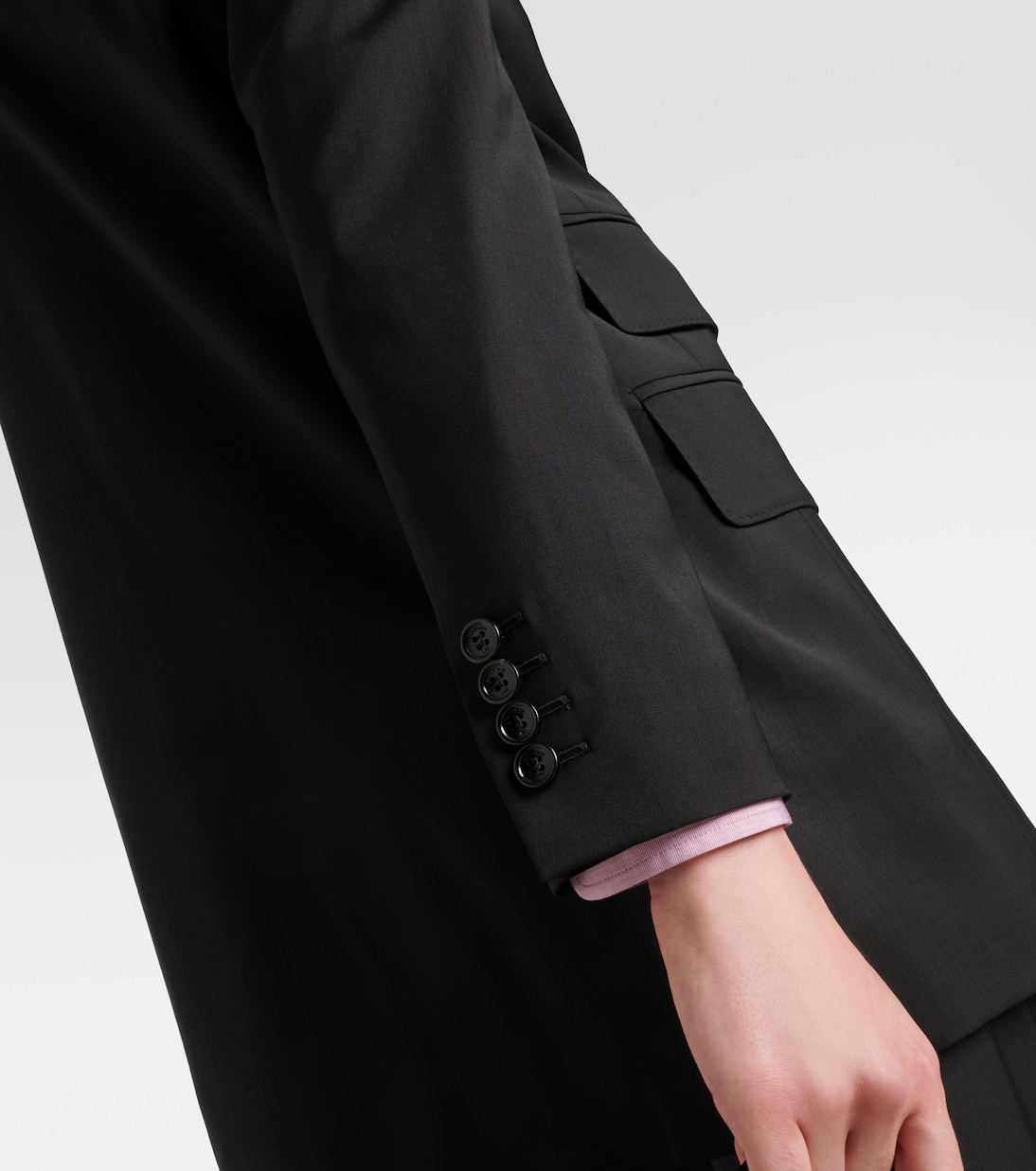 Blazer Nebbie en laine vierge | Max Mara