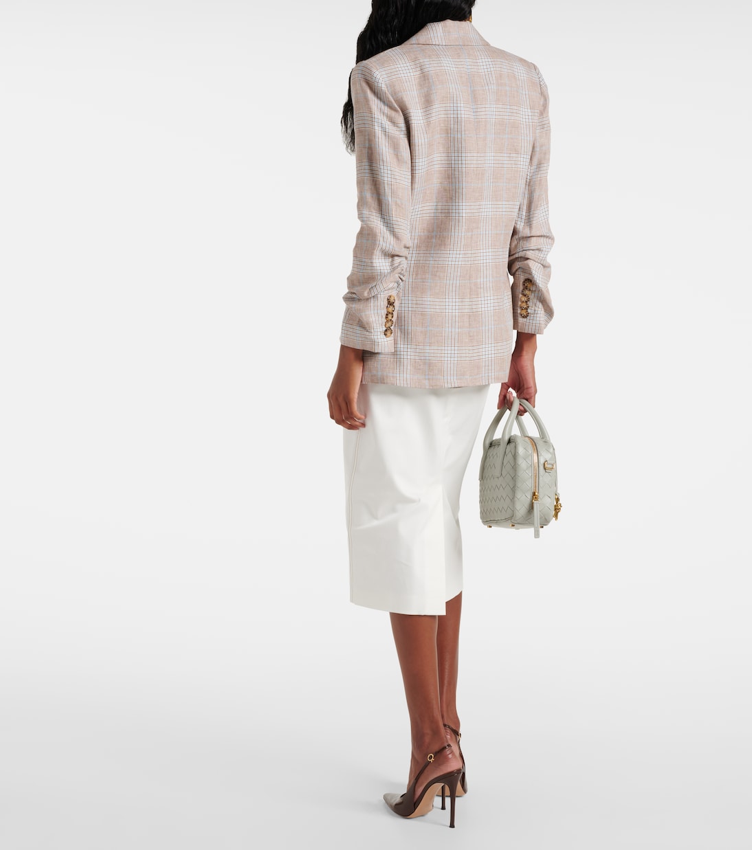 Blazer Beacon Dickey in lino | Veronica Beard