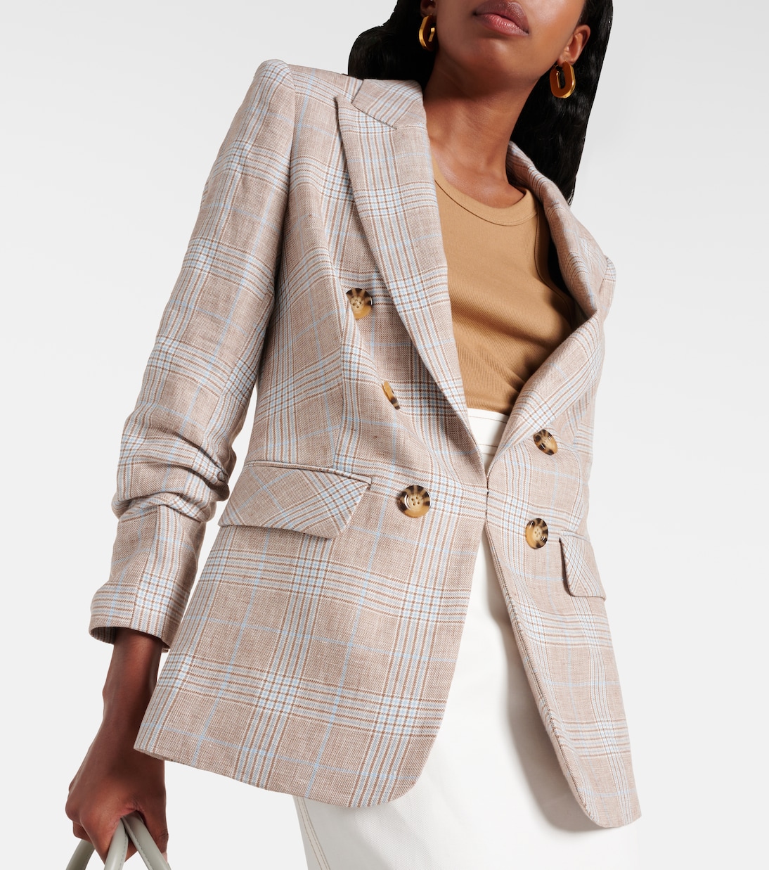 Blazer Beacon Dickey in lino | Veronica Beard