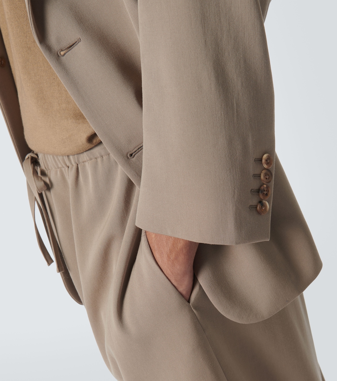 Eligio wool blazer | The Row