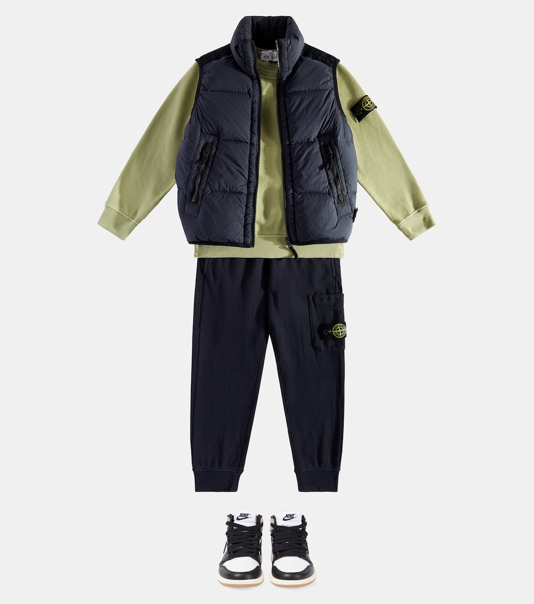 Daunenweste | Stone Island Junior