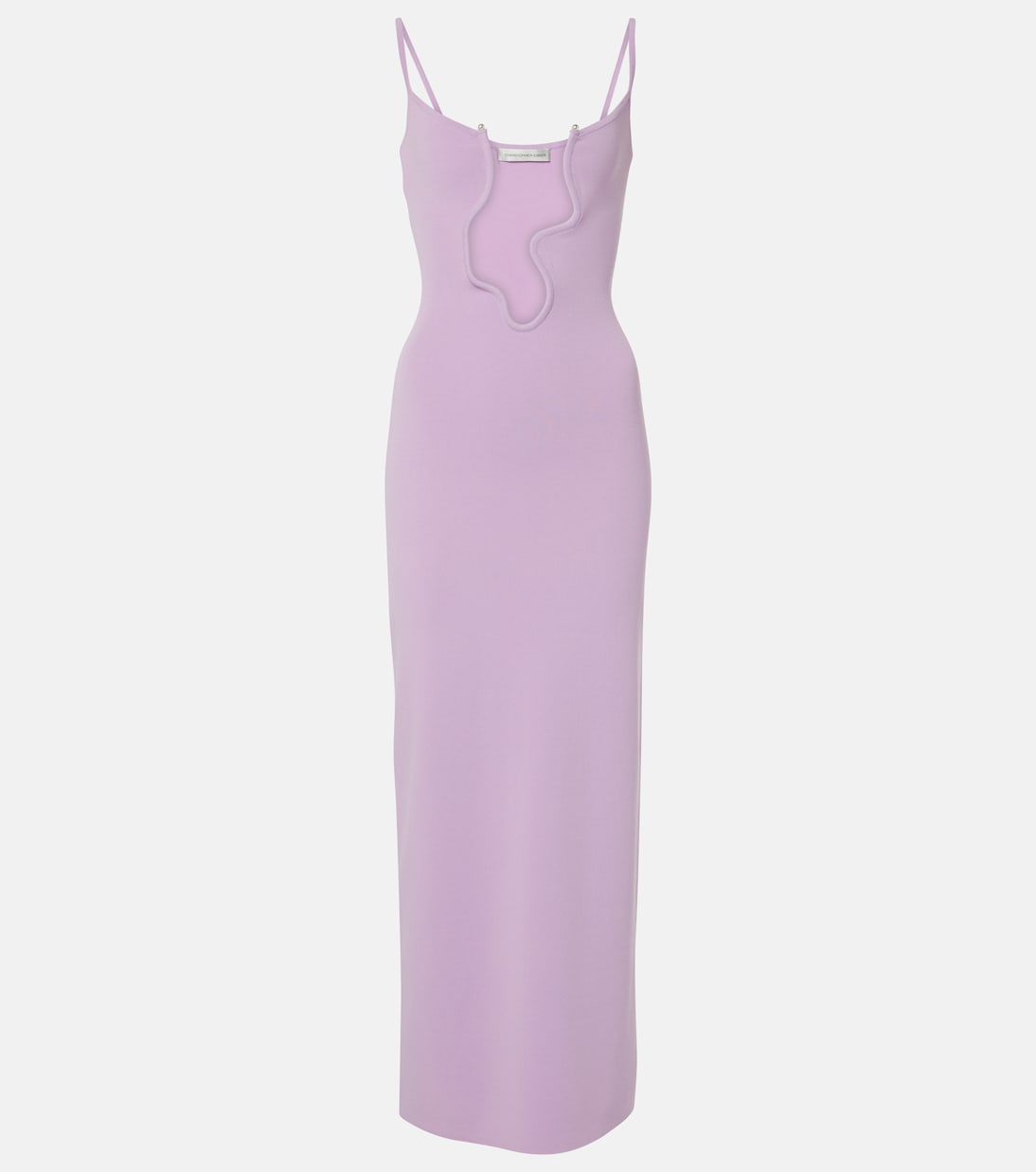 Robe longue Salacia à ornements | Christopher Esber