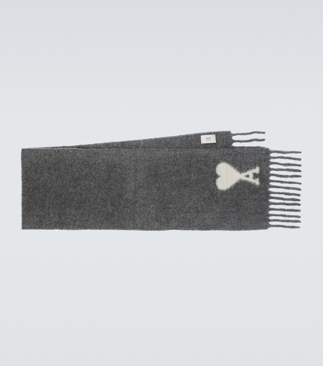 Ami De Cœur wool-blend scarf | Ami Paris