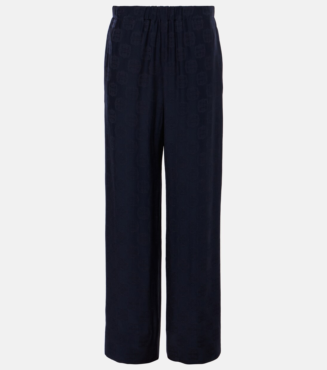 Pantaloni a gamba larga in jacquard GG | Givenchy