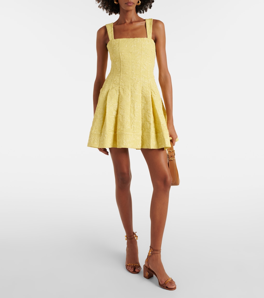 Jovie jacquard minidress | Simkhai