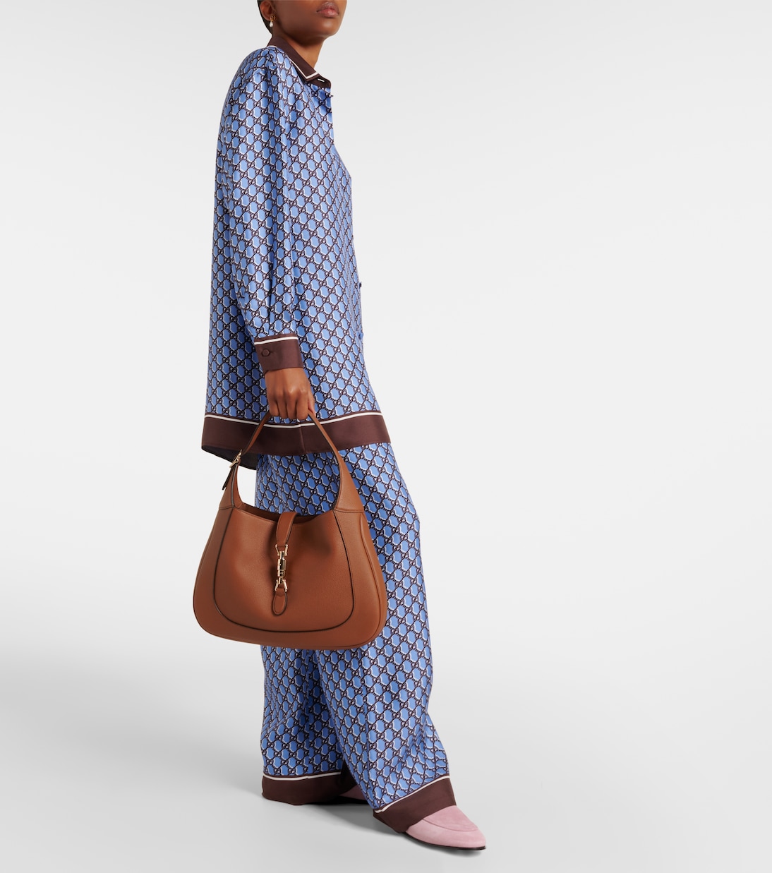 Schultertasche Gucci Jackie 1961 Medium aus Leder | Gucci