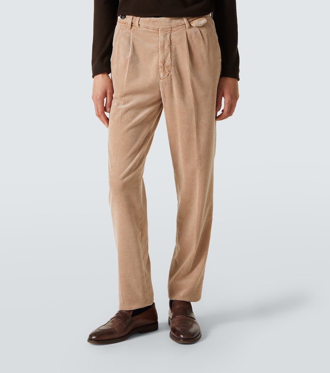 Gerade Hose aus Baumwoll-Cord | Brunello Cucinelli