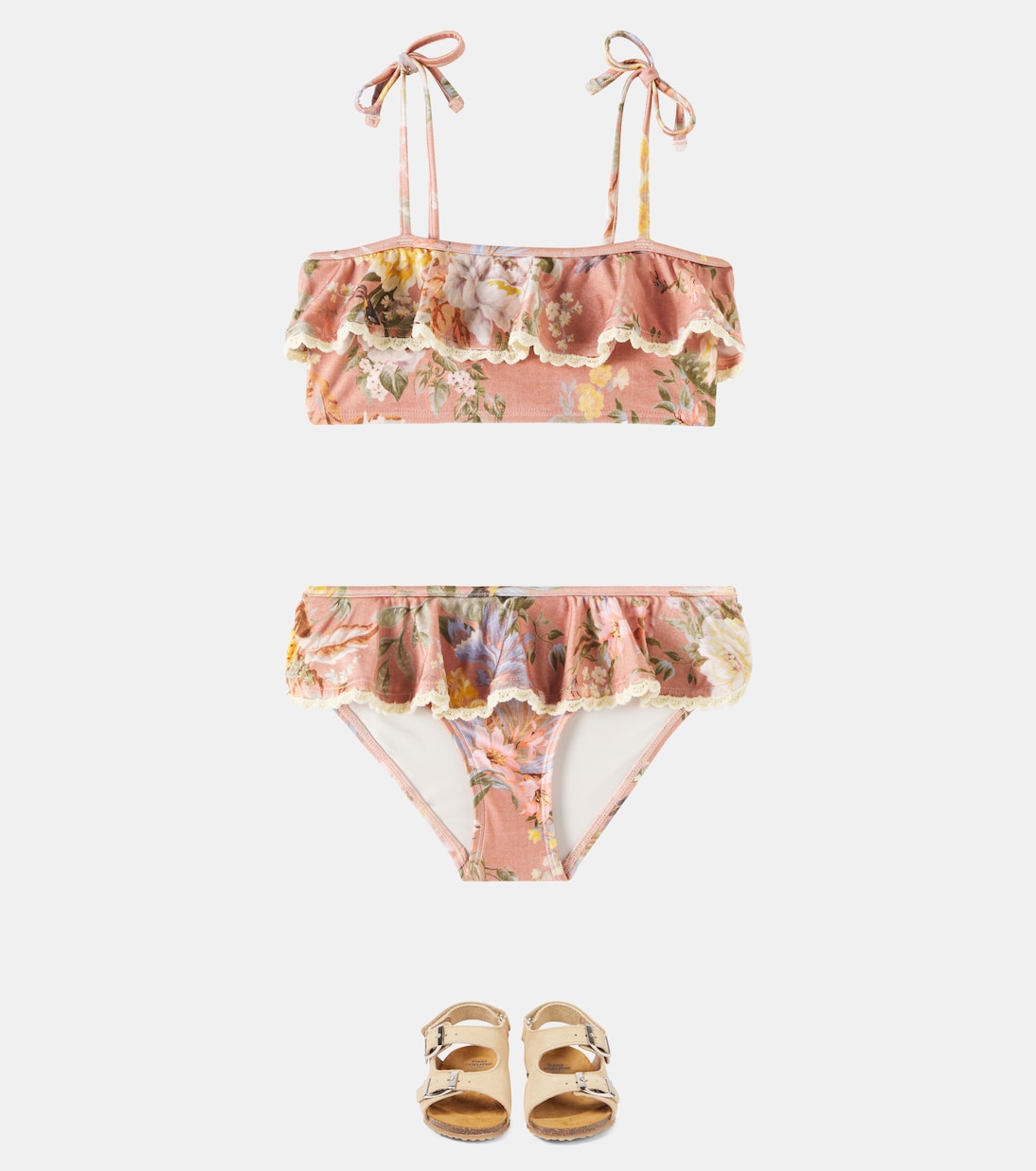 Bikini Tallow mit Spitze | Zimmermann Kids