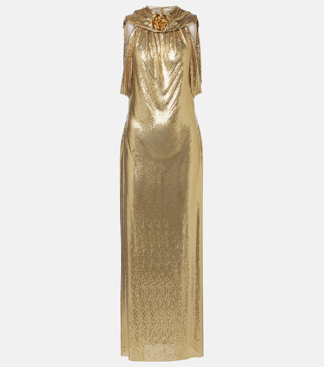 Robe longue Chainmail | Rabanne