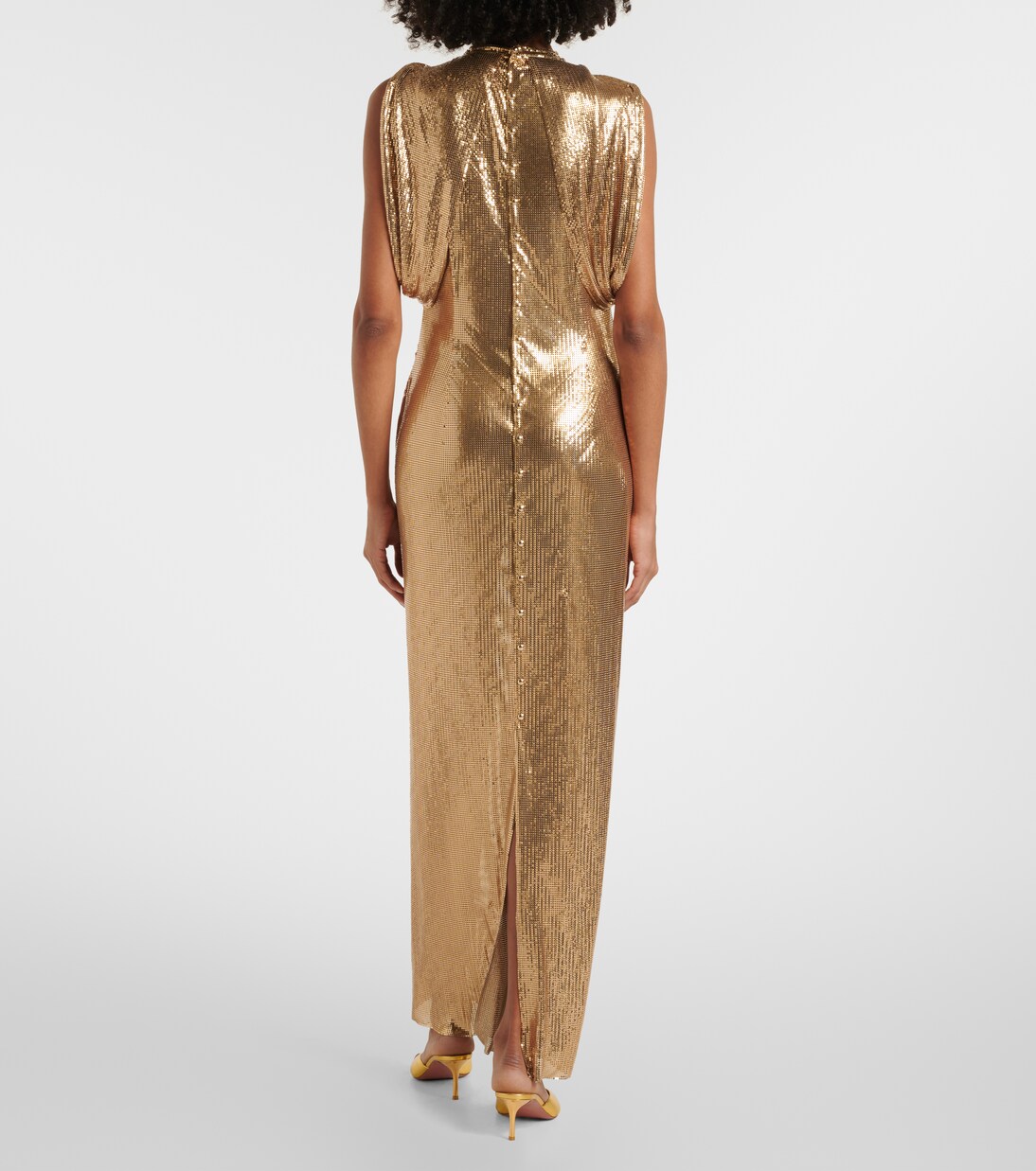 Robe longue Chainmail | Rabanne