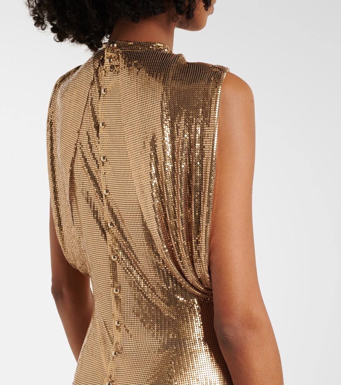 Robe longue Chainmail | Rabanne