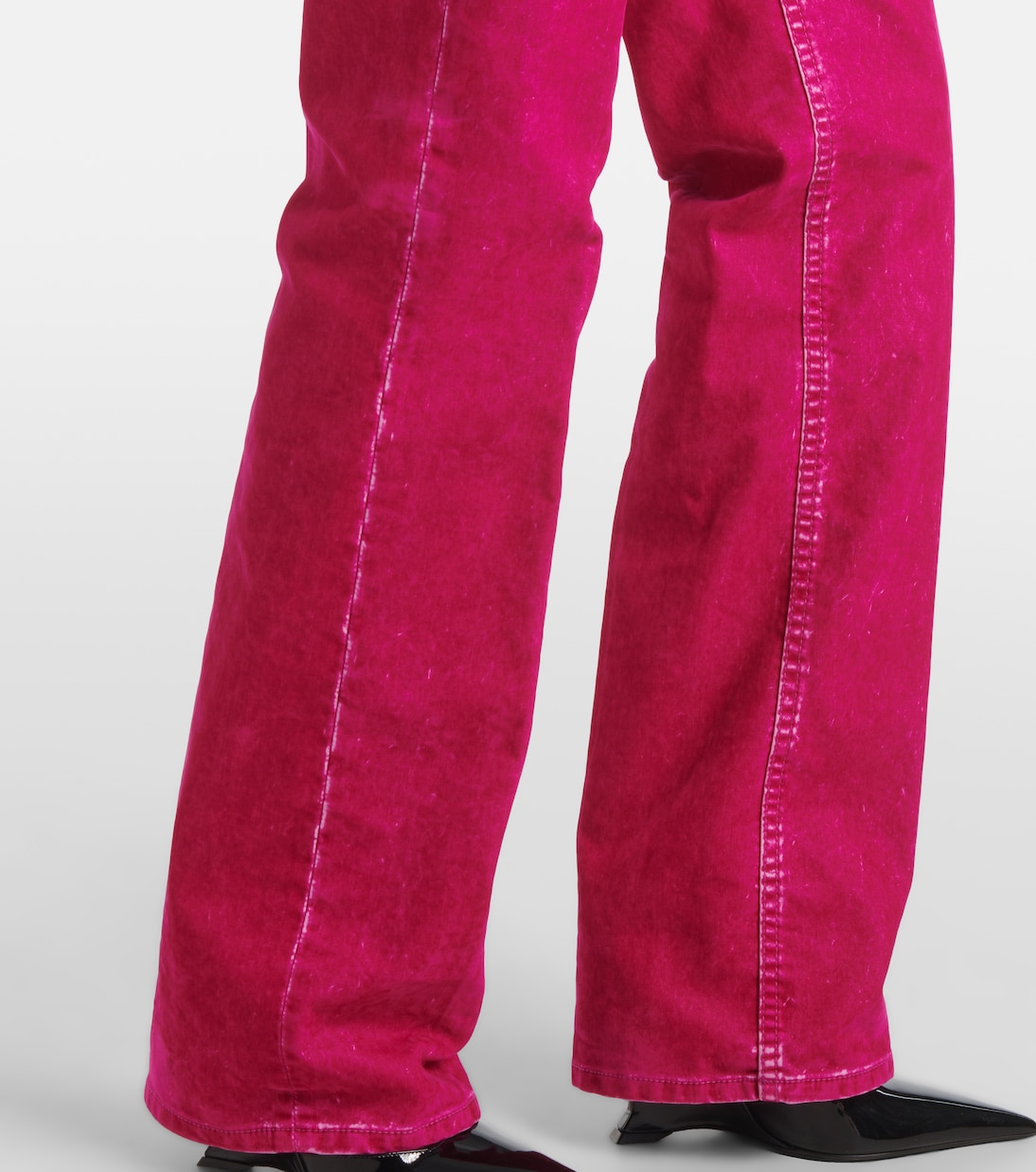 Pantaloni regular in drill di misto cotone | Ferragamo