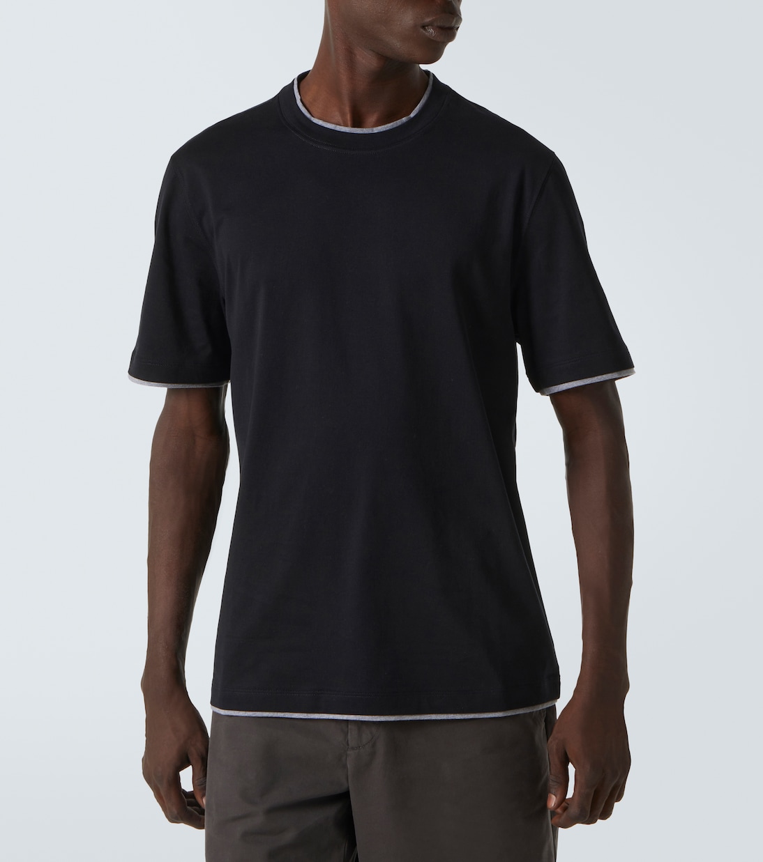 Camiseta de jersey de algodón | Brunello Cucinelli