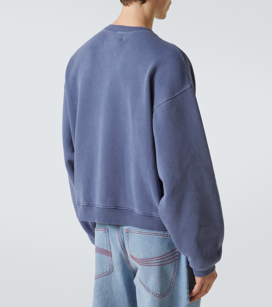 Felpa in jersey di cotone con logo | ERL