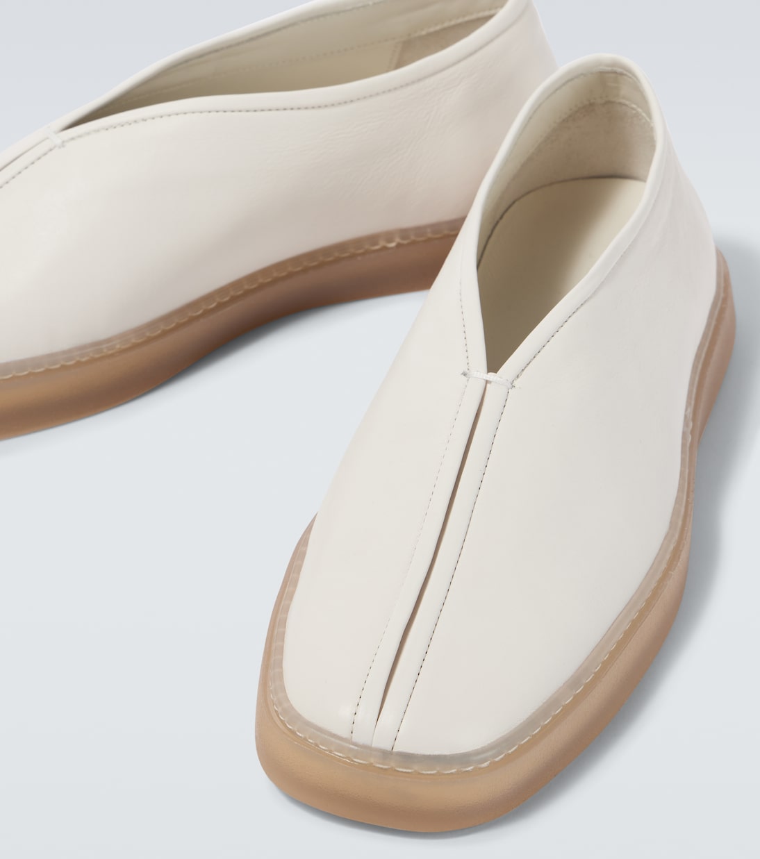 Slip-on Linoleum in pelle | Lemaire