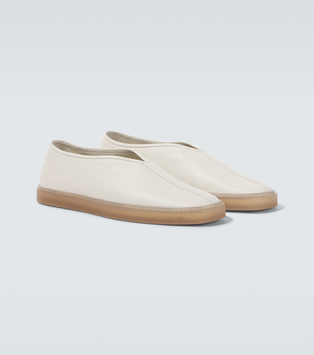 Slip-on Linoleum in pelle | Lemaire