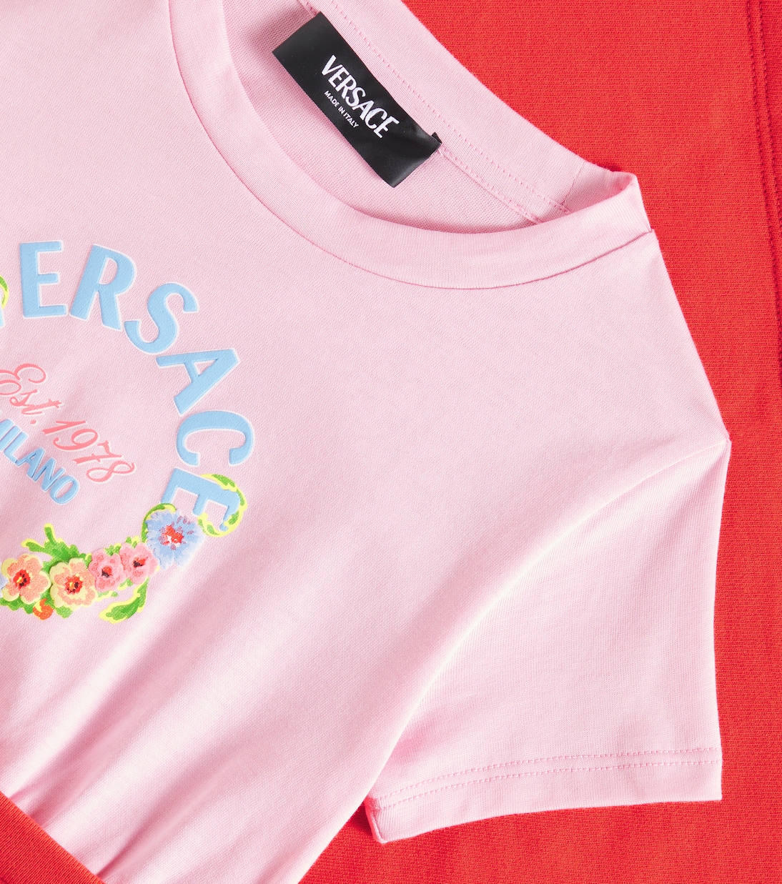 Kleid aus Baumwoll-Jersey | Versace Kids