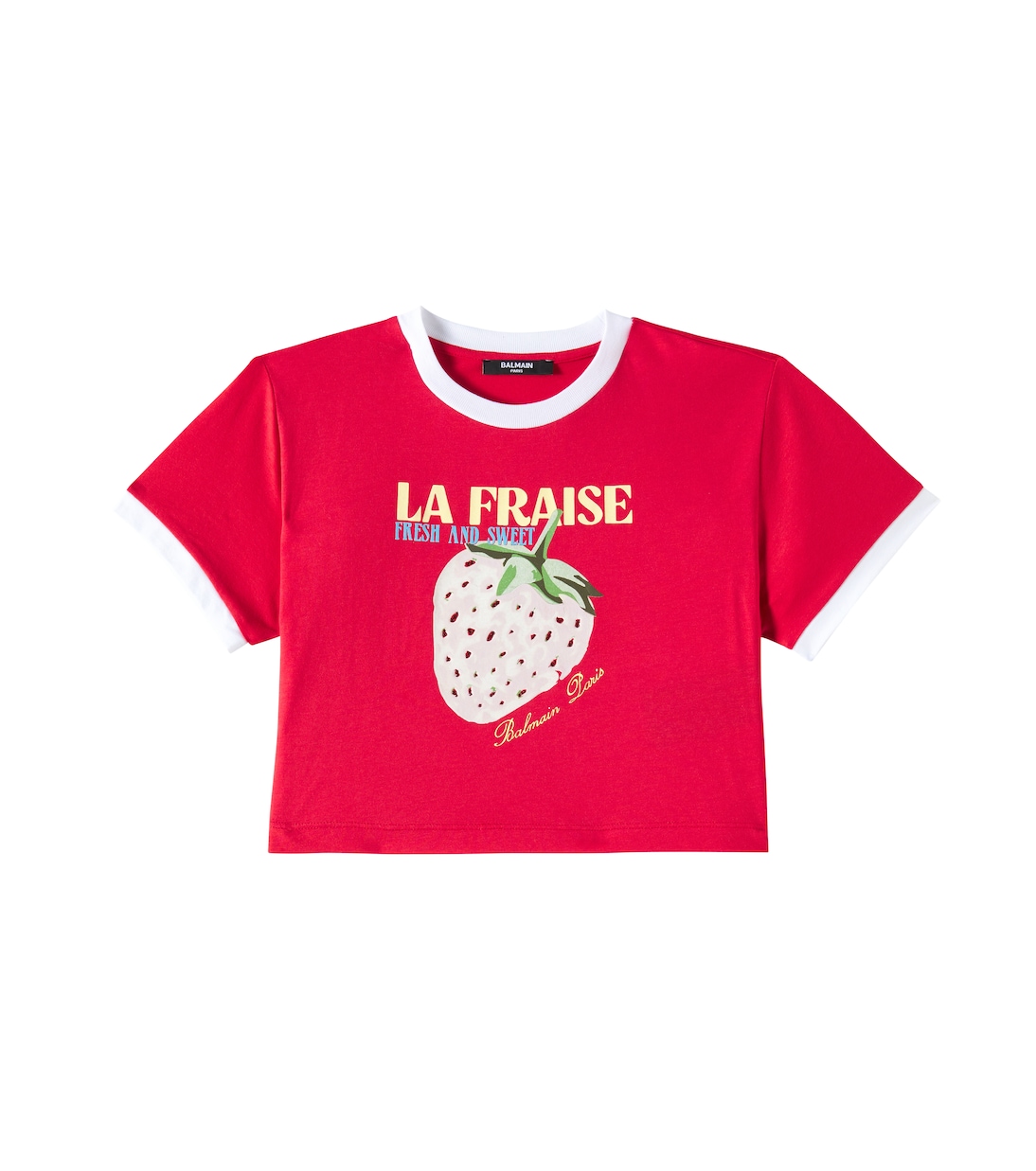 Printed cotton T-shirt | Balmain Kids