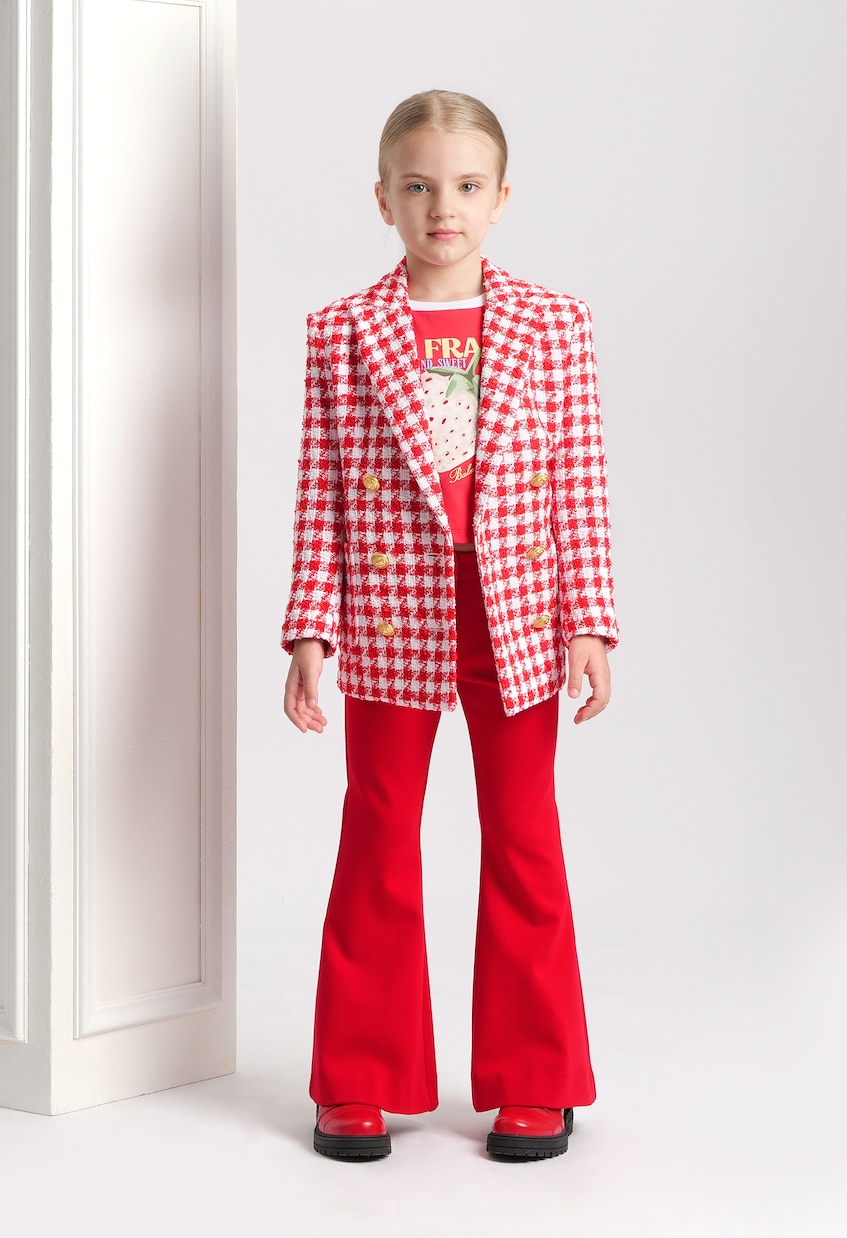 Printed cotton T-shirt | Balmain Kids