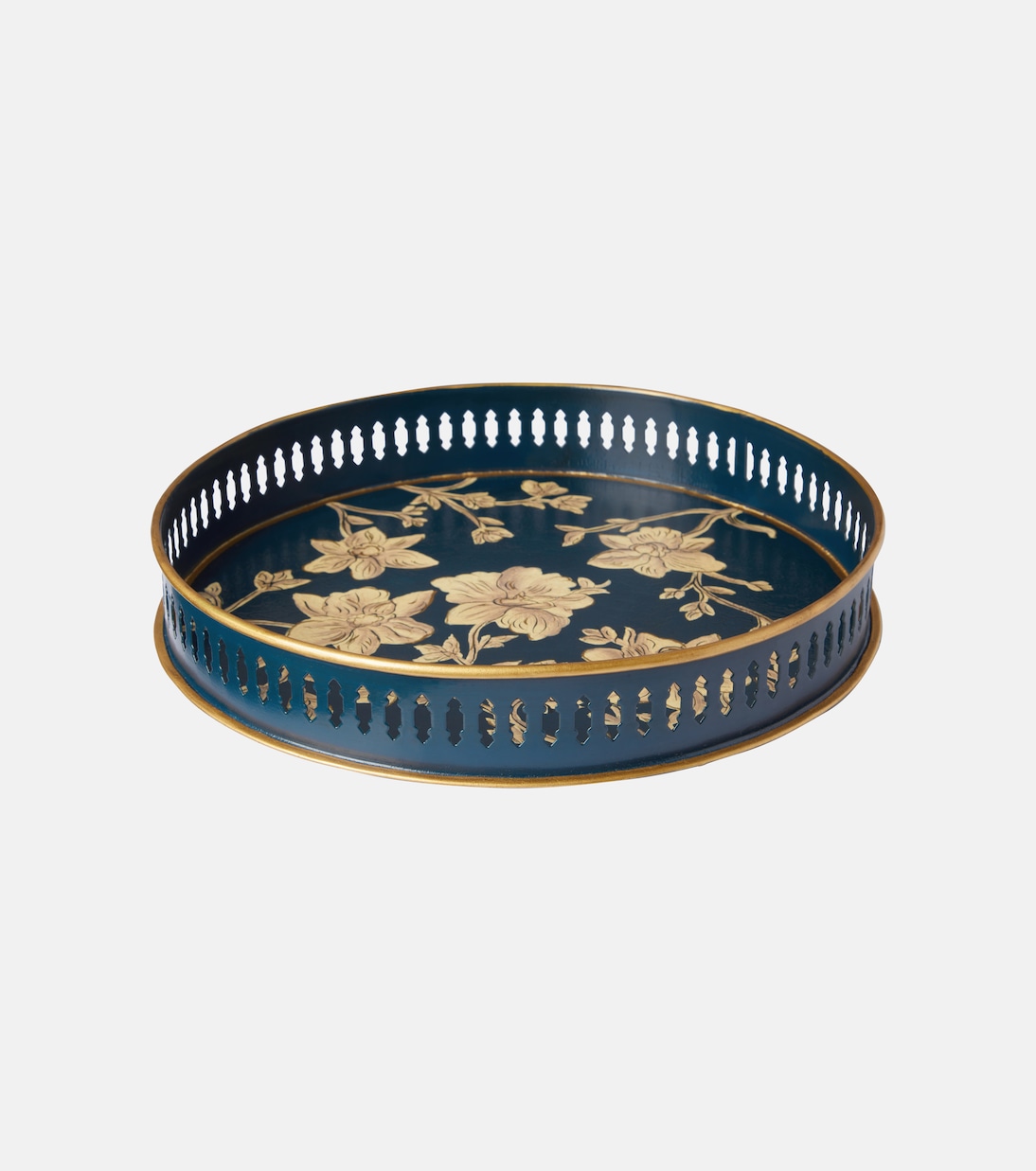 Painted iron decorative tray | Les-Ottomans