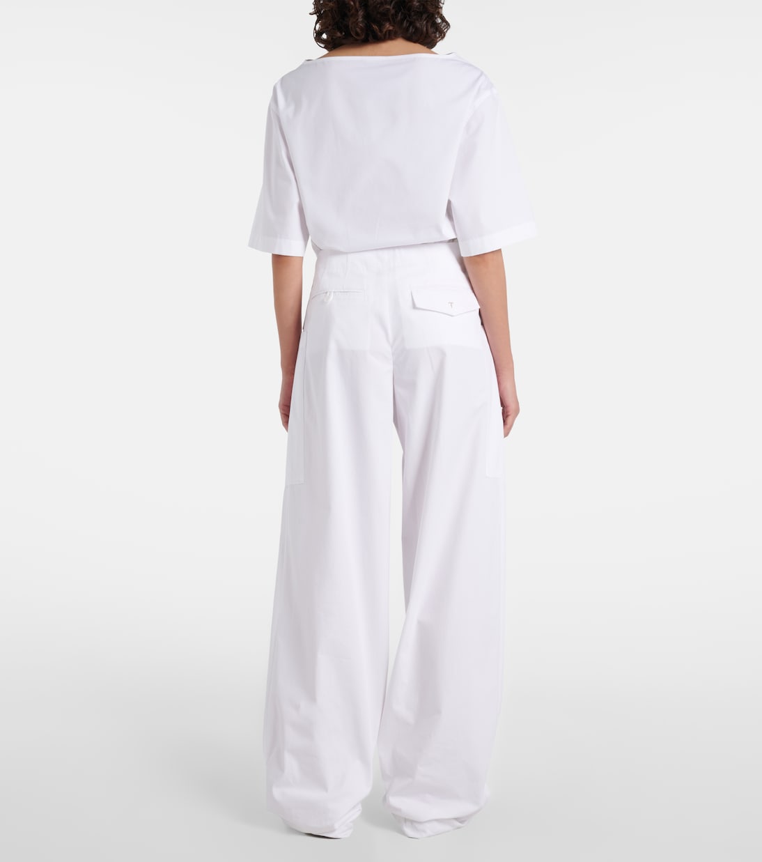 Weite Hose aus Baumwollpopeline | Tod's