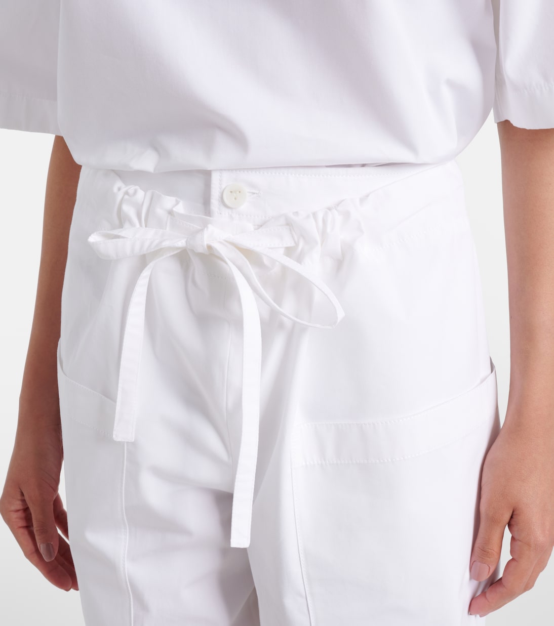 Weite Hose aus Baumwollpopeline | Tod's