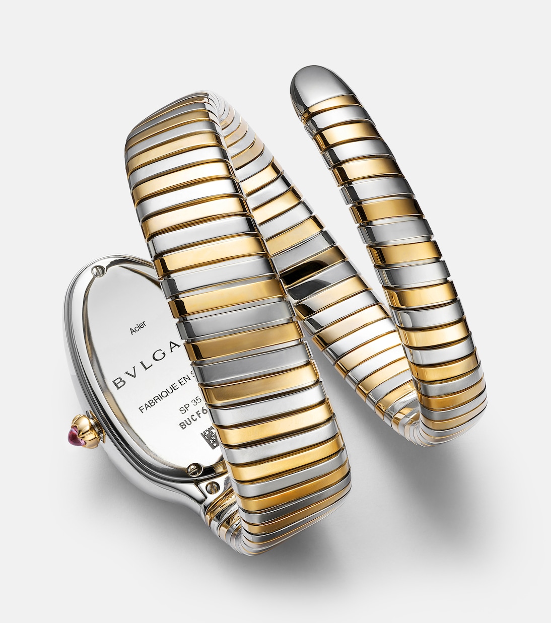 Orologio Serpenti Tubogas con diamanti | Bvlgari